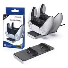 Base Dupla Carregador Controle Ps5 Dualsense 5 Oivo Iv-p5207