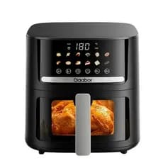 Gaabor Fritadeira Air Fryer 6.5L Tela Touch Colorida com agendamento conservação