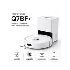 Robô Aspirador Roborock Q7BF+ 220V 8000Pa Containers, aspiradores e rebocadores incluídos