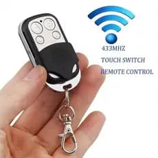 KIT 2 Controle ORIGINAL de Portão Electrónico Remoto Compatível 433Mhz automático Garagem 4 Botões Residencial univ