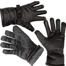 Luva Frio Intenso Proteção Inverno Motoboy Motoqueiro Moto Forrada Pelo Antiderrapante