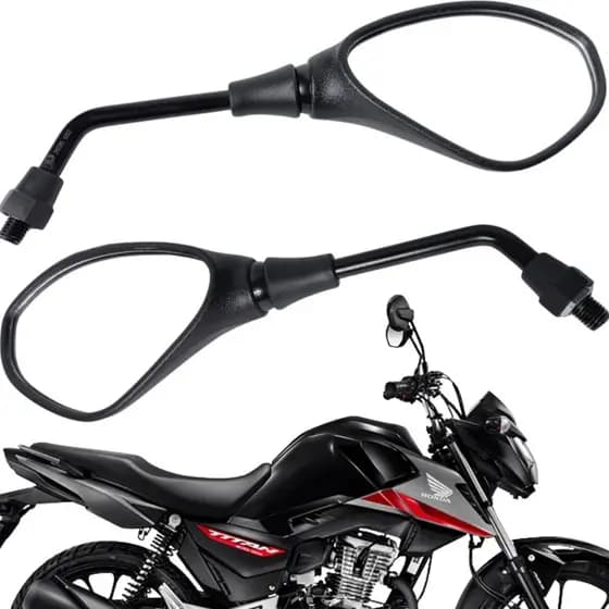 Par Retrovisor Mini Bmw Fixo Gs650/f800 Rosca Padrão Honda AWA