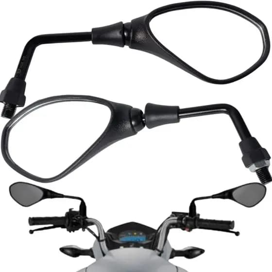 Retrovisor Bmw F800 Mini Rebaixado Rosca Honda Titan Fan 125 150 160 Start Cargo Xre Par
