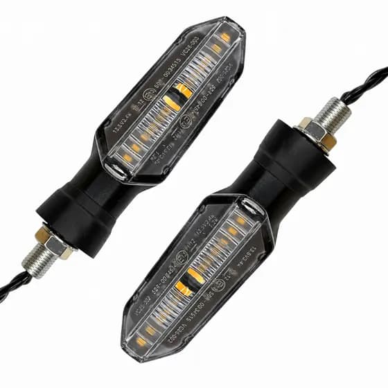 Kit 2 Pisca Led Seta Sequencial Rosca Cb Twister 250 Fan 125 150 Xre 300 Bros