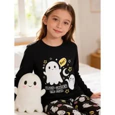 Pijama Infantil Feminino Inverno Boo