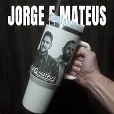 Copo Jorge e Mateus Personalizado Com Seu Nome a Laser Copão 1200ml Caneca Térmico