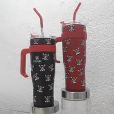 Kit Presente 2 Copos Térmicos 1200ml Personalizados com Seu Nome ou Tema