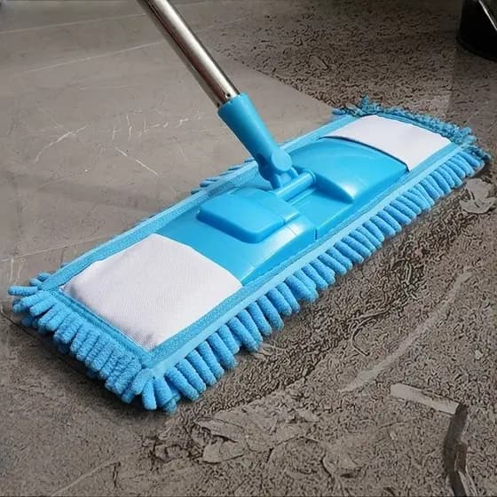 Rodo Mop de Microfibra Multiuso, Esfregão e Vassoura para Limpeza de Pisos