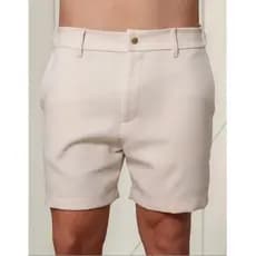 Shorts Bermuda Masculina Mauricinho Alfaiataria Sporte Fino Bermuda Esporte Fino Elegante Casual Moderno Premium Social