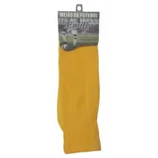 Meião de Futebol Profissional Adulto Amarelo Emilly
