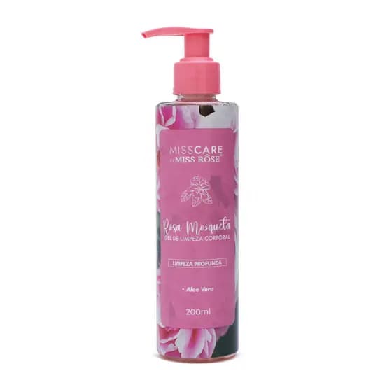 Gel de Limpeza Corporal Rosa Mosqueta Miss Rôse 200ml