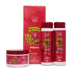 Kit Capilar Melancia com 03 itens BabaSoul - Soul Cosméticos