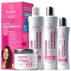 Kit Capilar Ácido Hialurônico Profissional - Bio Instinto