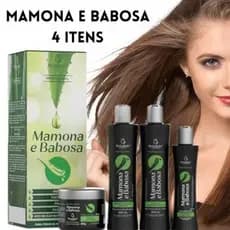 Kit Capilar Mamona e Babosa 4 itens – Bio Instinto