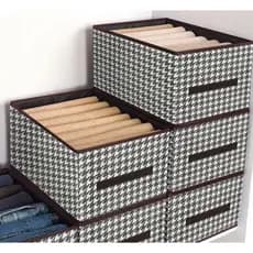 KIT 3 Caixas De Armazenamento De Roupas Dobrável Multiuso