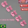 Kit 5 Pares Luva de Academia levantamento Peso Grip Mãos Protetor Pegada Treino Cross Fit Musculação