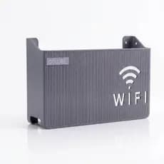 Suporte Para Roteador Modem Wi-fi Adesivo Organizador de Cabos de Rede