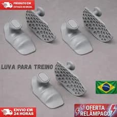 Kit 3 Pares Luva  Levantamento De Peso Para Mãos Silicone Musculação Treino Ergonômico Ginastica