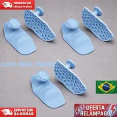 Kit 3 Pares Luva de Academia Para levantamento de Peso Protetor de Pegada Treino Musculação