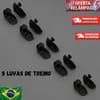 Kit 5 Pares Luva Levantamento De Peso Para Mãos e Treino Ergonômico Ginastica Antiderrapante