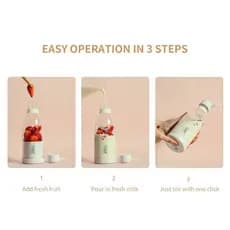 Espremedor Elétrico mini Misturador Multifuncional Portátil smoothie De Frutas Batedor