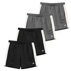 Kit 4 Short Academia Bermuda Dry fit Masculino Futebol Corrida Treino Fitness Futebol Academia Gym