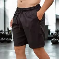 Bermuda Masculina Plus Size Nobre Tactel Com Elastano Mauricinho P ao G3