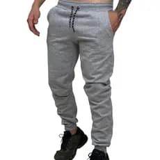 Kit C/2 Calça Moletom Masculina Jogger Academia Flanelada
