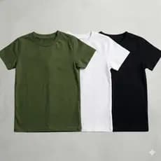 Kit 3 Camisetas Infantis UltraMove Cotton Pro – Edição Escolar 2 ao 16