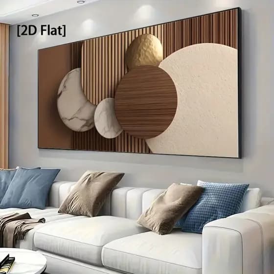 Quadro Decorativo 110x80cm classe leveza beleza luxuoso sophisticado decore sala,escritório,hall