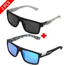 818 2 Pcs/3 Óculos Polarizados UV400 Homens Mulheres Ciclismo Pesca Corrida Esportes De Sol Tons Bicicleta Para Condução