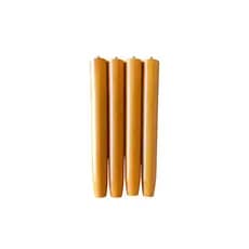 25 CM KIT 04 UN Kit 04 Pés Palito 25 cm Madeira de Eucalipto Envernizado