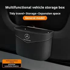 Lixeira Para Porta De Carro Mercedes-Benz CLA W205 W212 W213 W246 W176 W205 GLB W213 GLA Caixa De Armazenamento De Artig