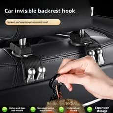 Gancho De Assento De Carro Peugeot Para 4008 2008 3008 5008 508 408 208 206 , Cabide , Oculto , Armazenamento