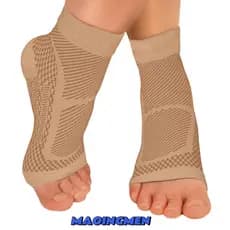 1 Par Meias De Compressão Para Varizes de Proteção do Tornozelo Meias Esportivas Masculinas De Nylon A canção de aquiles