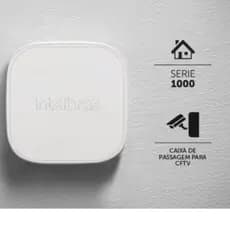 Caixa de Passagem Plástica para CFTV Intelbras - VBOX 1100 Mini