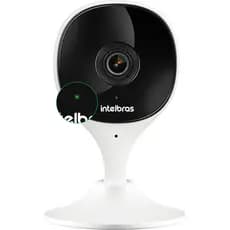 Câmera interna Wi-Fi Full HD IMX C Intelbras com microfone e autofalante