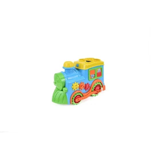 Trenzinho Didático De Montar C/ Peças Educativas Colorido