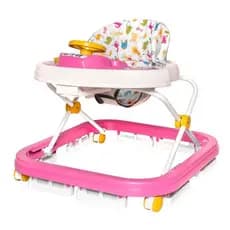 Andador Infantil Rosa Musical Styll Baby Menina Didatico com selo do inmetro
