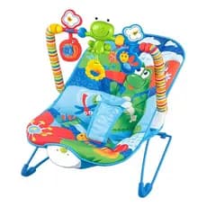 Cadeira De Descanso Para Bebe Vibratória E Musical Até 18 Kg - Zippy Cor Azul