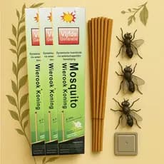 Kit 90 palitos Incenso repelente natural anti mosquito matar mosquito e mosquito killer