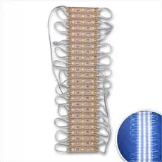 100 Módulo De Led 5054 Barra 3 Led Ip67 6500k Branco Frio
