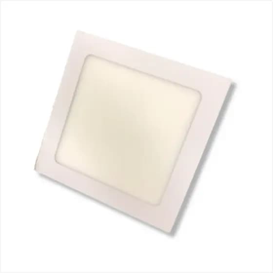Kit 2 Plafon Painel De Led Embutir 12w 3000k Original