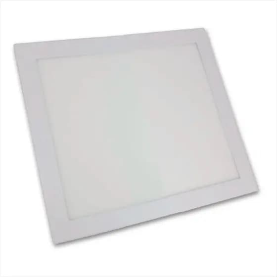 Plafon Luminaria Led Backlight 36w Embutir Quadrado 3000k