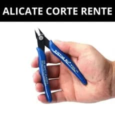 Alicate de Corte Rente Profissional 5 Polegadas para Eletrônica Artesanato e Fios AR-0100