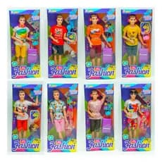 Brinquedo Boneco Ken com Acessórios Colecionável Estilo Moderno / Envio aleatório