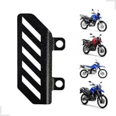 Protetor do clindro mestre traseiro Tenere 250 Lander 250 Crosser 150 Falcon 400 cor preto