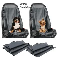 Kit do Par Conjunto Dianteiro de Capas Protetor Carro Banco banco dianteiros Frente Oficina Mecânico Pet Corino impermeável