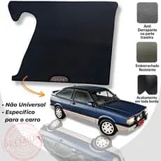 Tapete Porta Malas Gol 1987 a 1995 Emborrachado Compatível com Todas as Versões Alta Resistência