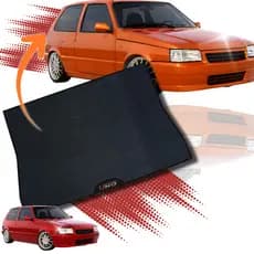 TAPETE EMBORRACHADO PARA PORTA MALA MALAS ESPECIFICO DO CARRO FIAT UNO 2004 A 2013 QUADRADO